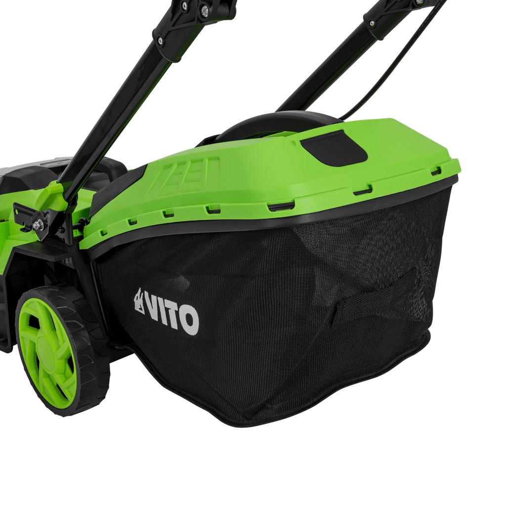 Cortacésped Brushless 400mm Ego 40v, Con 2 Baterías Y Cargador