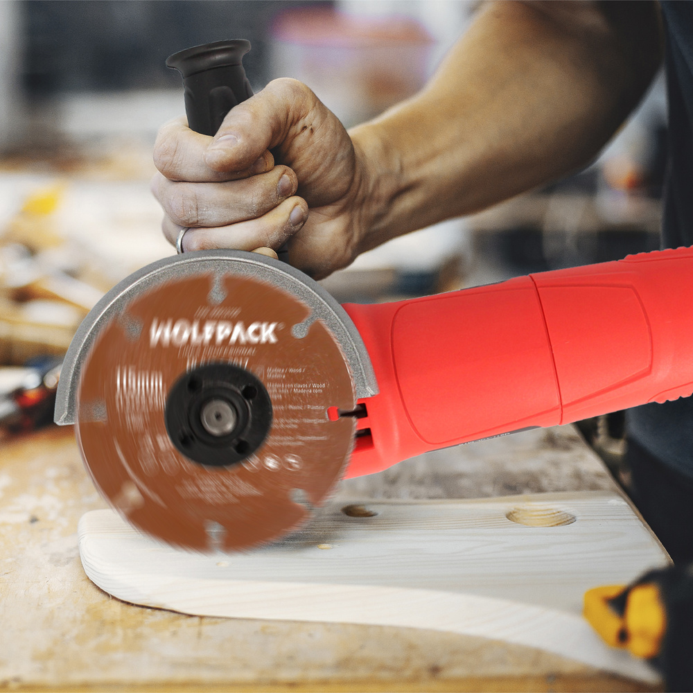 Disco Corte Madera / Plástico Ø 115 mm. Filo De Carburo De Tungsteno