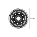 Disco Diamante 115mm para desbaste doble corona