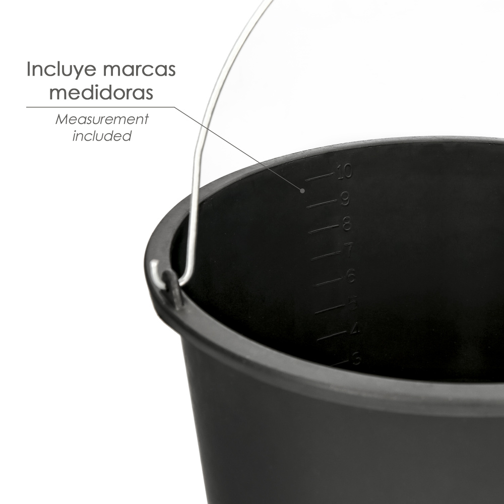 Cubo Obra Italiano 10 Litros