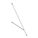 Scafline Tirantes Base Plegable 75cm X 190cm Altura De Trabajo 3.50 Metros