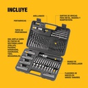 Juego de 109 piezas en TOUGH CASE