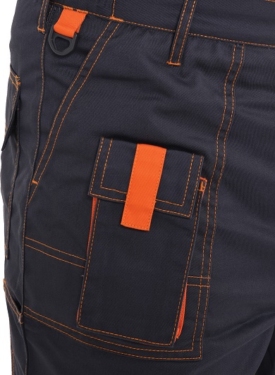 PANTALÓN CORTO DE TRABAJO DORIA azul