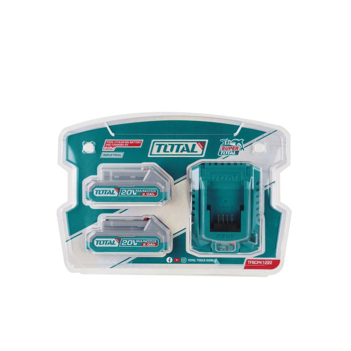 Pack 2 Bat. 2Ah y Cargador TFBCPK1222E