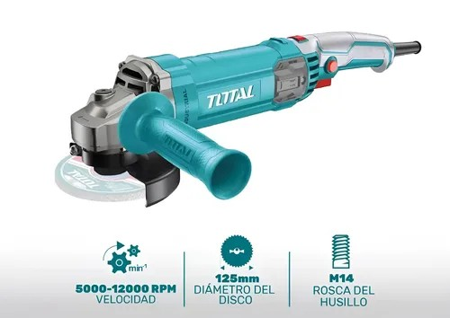 Amoladora Velocidad Variable 125mm 1100W