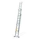 ESCALERA TRIPLE EXTENSIBLE CON PELDAÑOS CUADRADOS 3X3M