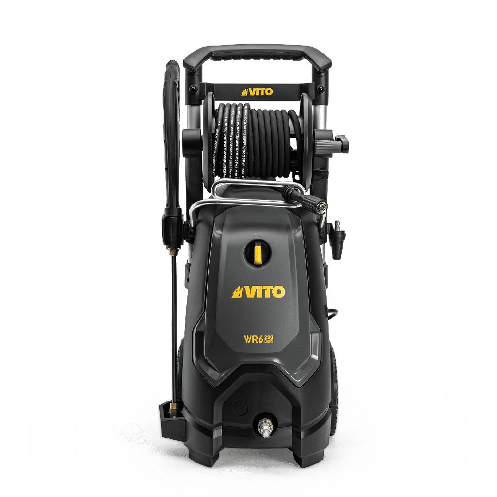 Power washer with hose roll Wr6 290 bars