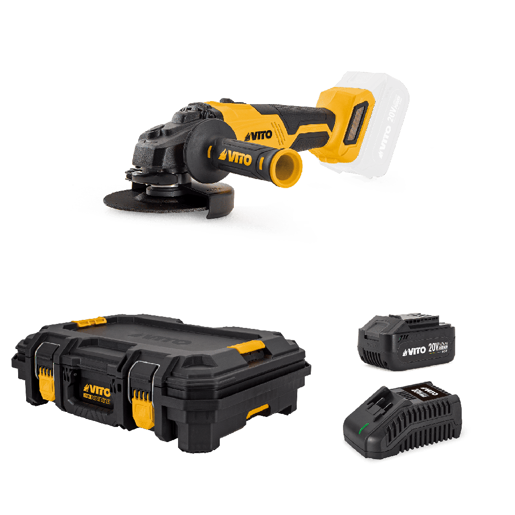 PACK IRON: Amoladora Brushless 125MM
