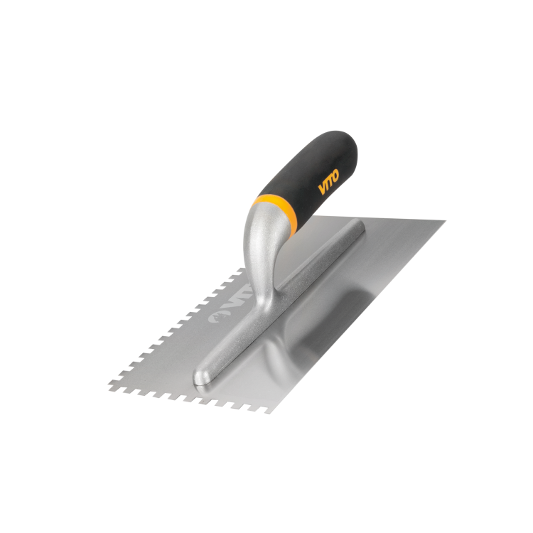 Notch trowel square 130*280mm 8x8