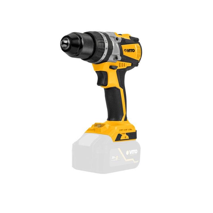 TALADRO BRUSHLESS 20V  + BATERÍA 4AH  + CARGADOR RÁPIDO 20V  + CAJA BMC