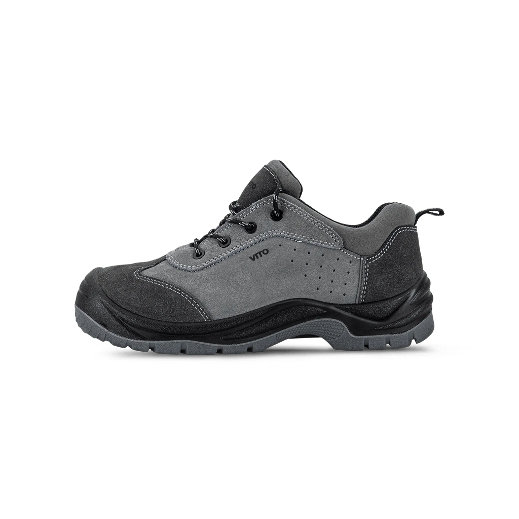 ZAPATO DE SEGURIDAD DE GAMUZA GENES S1P