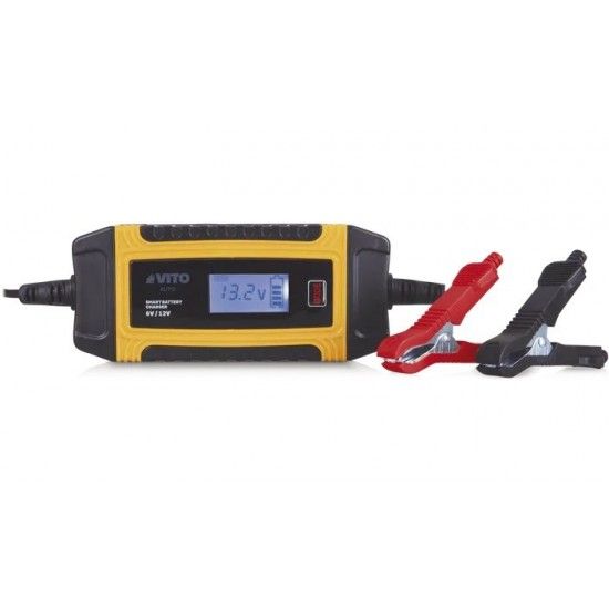 Cargador Bateria 2/4A 6/12V Inteligente