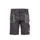 Pantalones Cortos De Trabajo Comfort Plus Gris