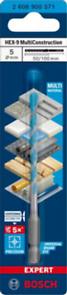 EXPERT HEX-9 MultiConstruction Drill Bit 5 x 50 x 100 mm