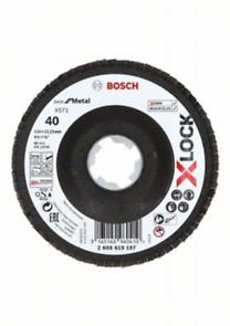 PRO X571 Flap Disc, Angled, 115 mm, G40, X-Lock
