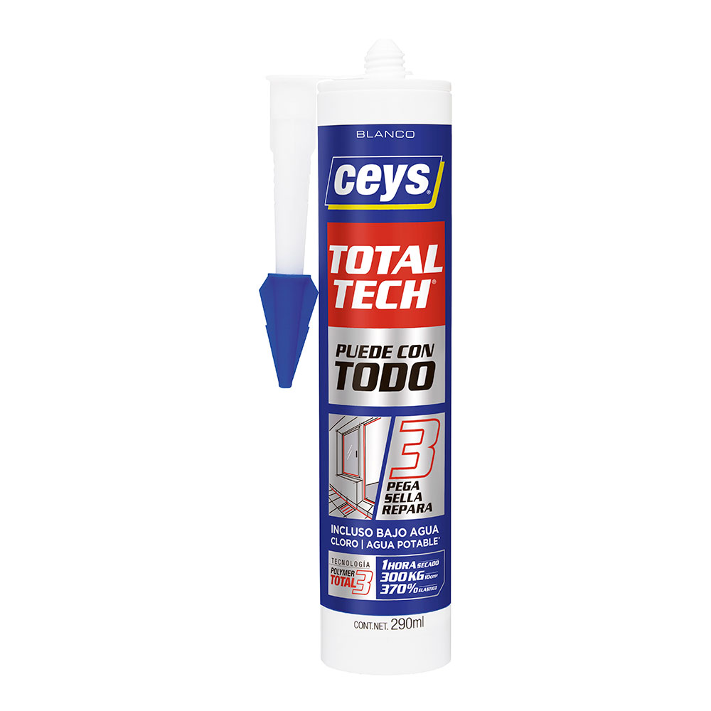 Ceys Total Tech White Cartridge 290ml