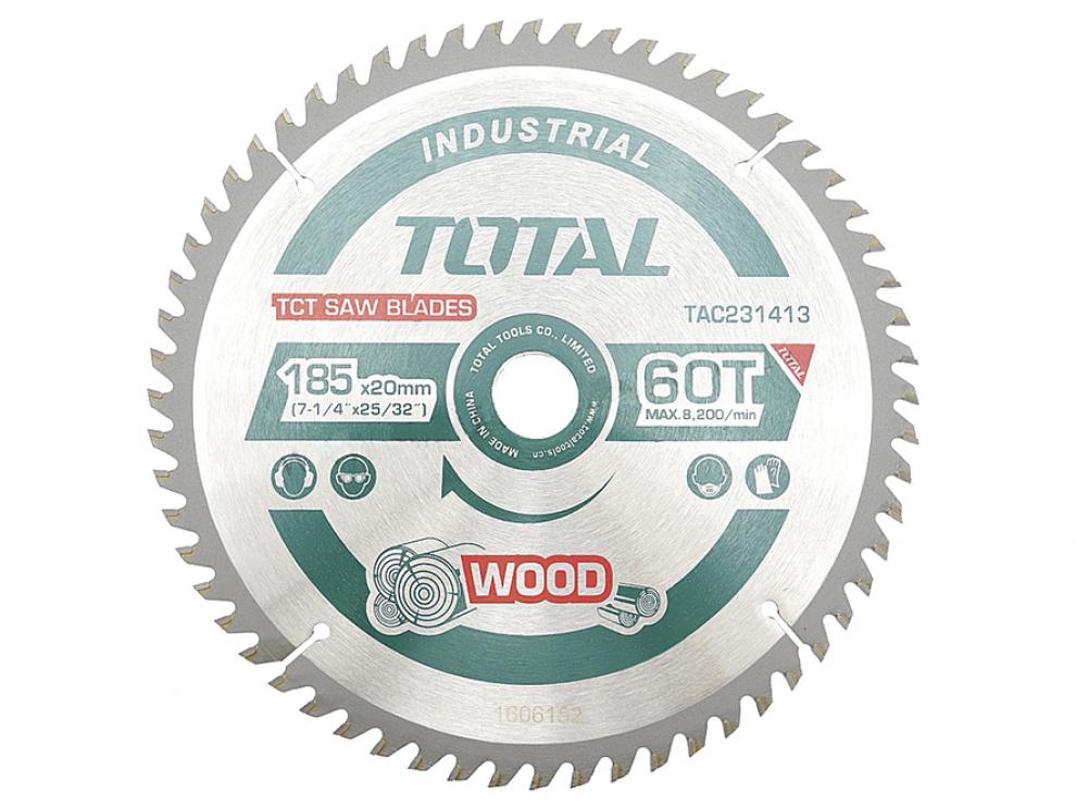 60 Tooth Wood Cutting Disc for 185mm Circular Saw