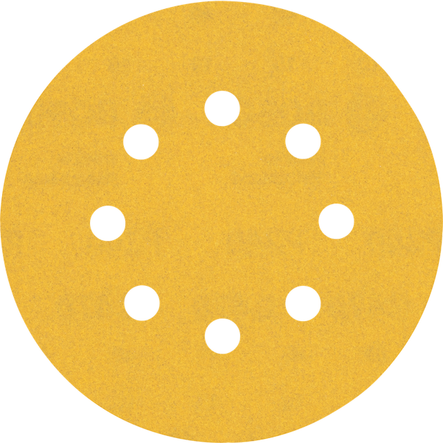 EXPERT C470 sandpaper with 8 holes for 125mm eccentric sanders GR240