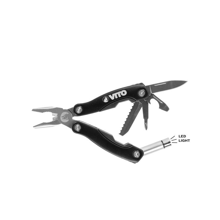 Mini multipurpose pliers with bag