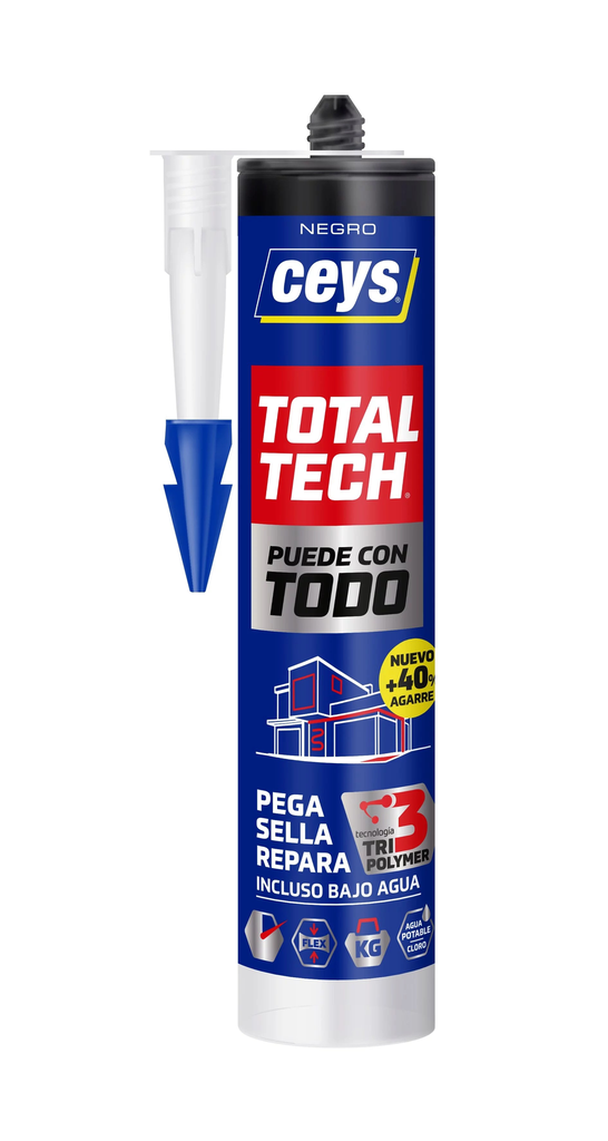 CEYS TOTAL TECH BLACK 290ml