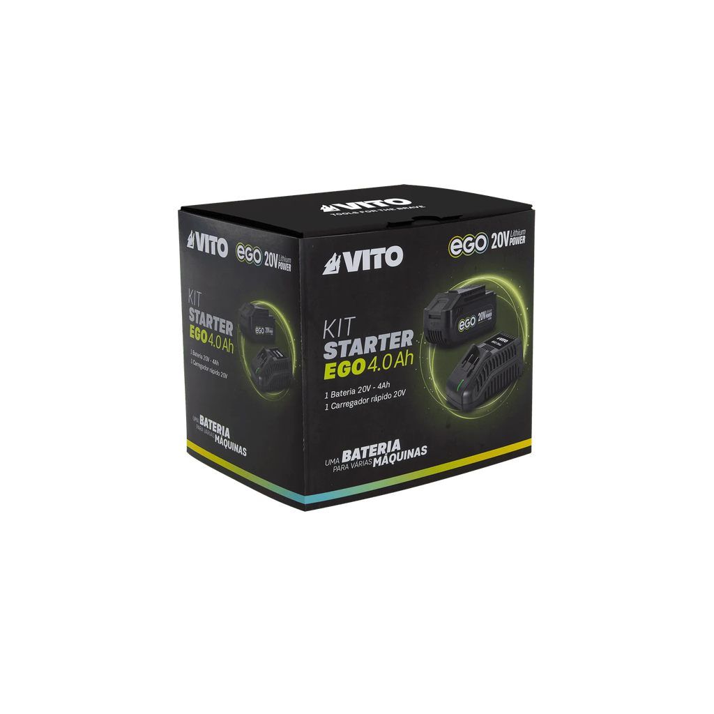 STARTER: 1X 4AH Battery + Fast Charger