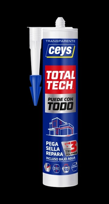 CEYS TOTAL TECH TRANSPARENTE CARTUCHO 290ml