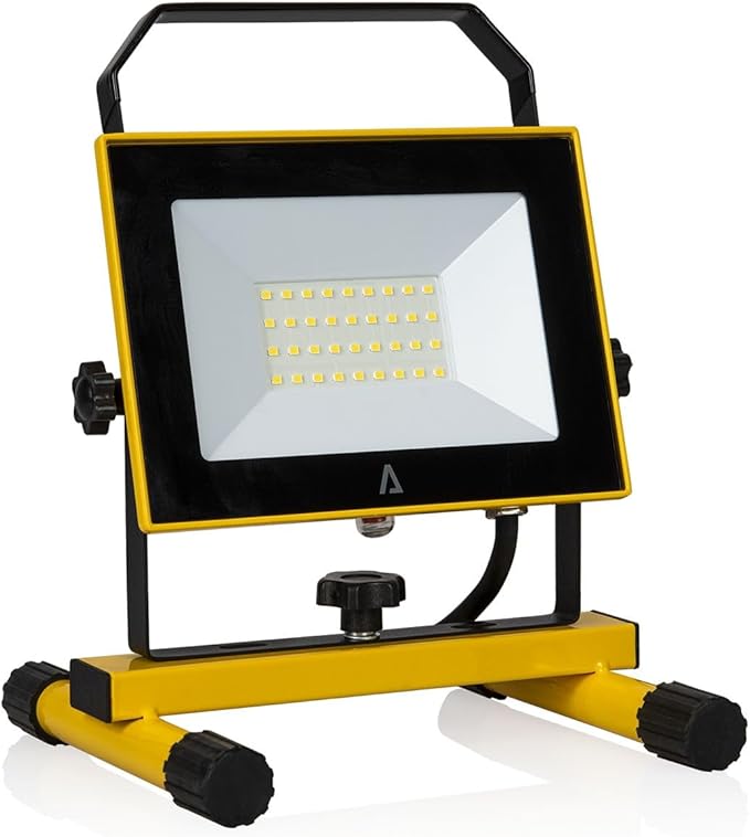 Proyector LED portátil de 50 W, IP65, 6500 K