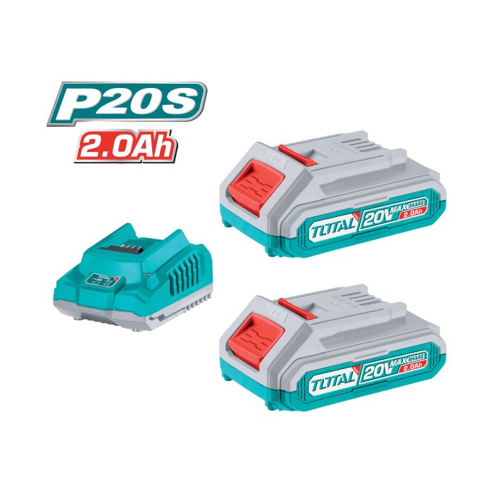 Pack 2 Bat. 2Ah y Cargador TFBCPK1222E