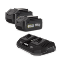 STARTEREGO: 2x Baterías 5.0AH + Cargador doble