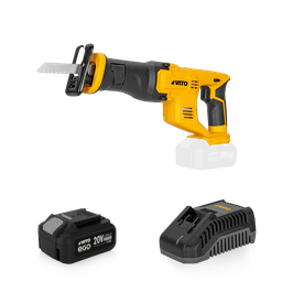 [PACK5EGO] RECIPROCATING SAW 20V WITH BATTERY AND CHARGER