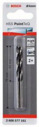 [2608577161] PointTeQ 4.0mm HSS Twist Drill Bit :2units