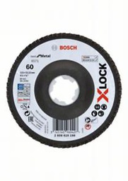 [2608619198] PRO X571 Flap Disc, Angled, 115 mm, G60, X-Lock
