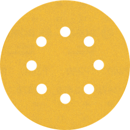 [2608900914] EXPERT C470 sandpaper with 8 holes for 125mm eccentric sanders GR240