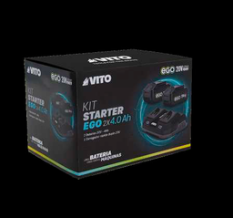 [PACK3STARTEREGO] Kit Starter EGO 2X4.0AH