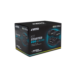 [PACK3STARTEREGO] Kit Starter EGO 2X4.0AH