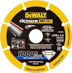 [DT40251-QZ] Disco diamantado Extreme Metal 115 Dewalt