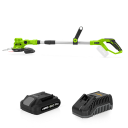 [PACK6EGOGARDEN] Cortabordes Ego 20v, Con Batería Y Cargador