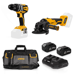 [PACK2PRO] PACK2PRO: Taladro + Amoladora 125mm