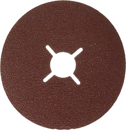 [2608605467] Fiber sanding discs, Ø 115 mm, G 80, R444, Expert for Metal, 1 piece